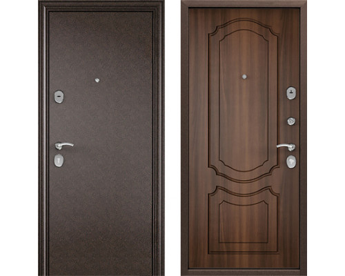 Металлическая дверь со скрытыми петлями ОптД_1607