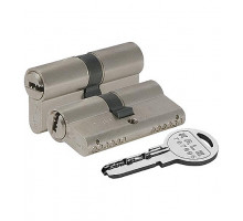 Цилиндровый механизм «164 SN/68» (26+10+32) mm-BL Никель 5 кл. Блистер